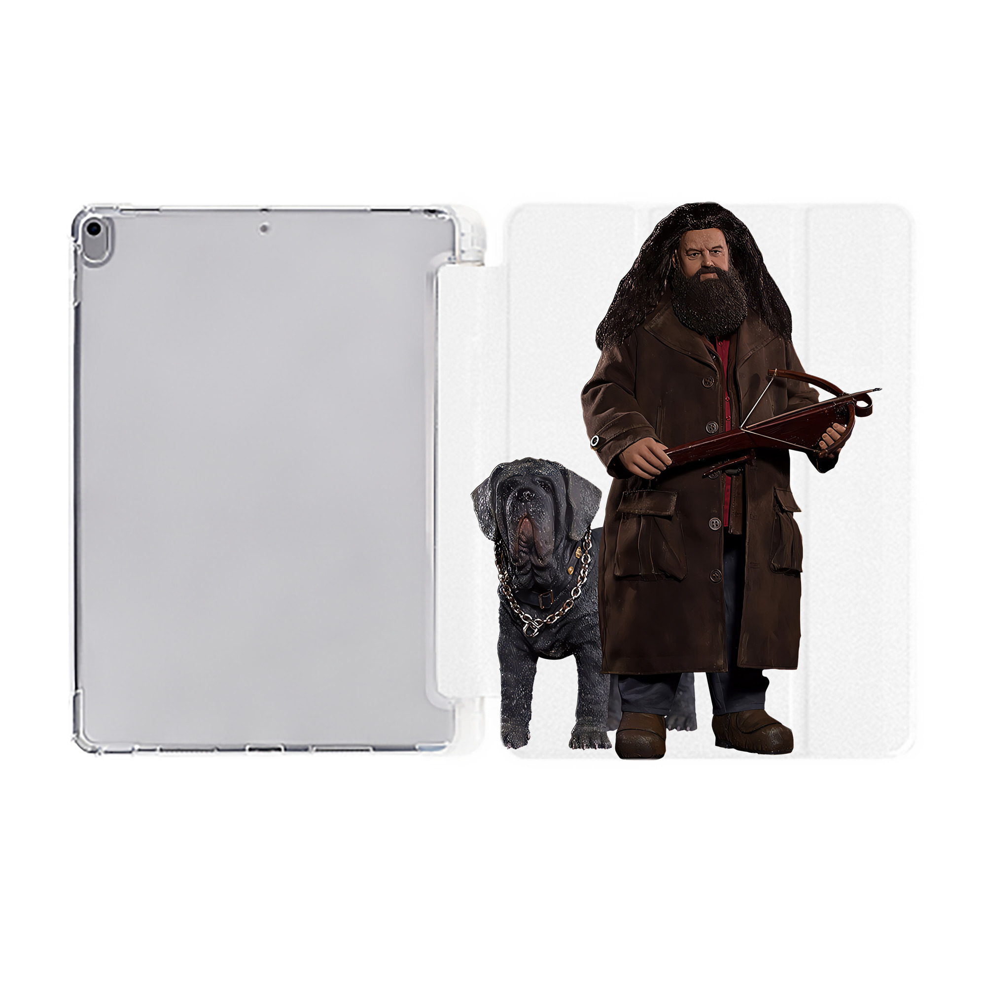 （画像用） Harry Potter ハリー・ポッターシリーズ IPad ケース ペン収納付き 三つ折りスタンド PUレザー×シリコン 対応機種9.5/10.5/10.9インチ